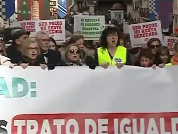 Manifestación por una Sanidad mejor en Teruel Manifestación por una Sanidad mejor en Teruel