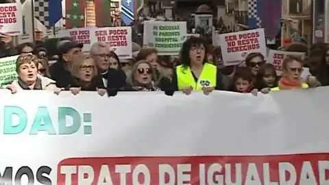 Manifestación por una Sanidad mejor en Teruel Manifestación por una Sanidad mejor en Teruel