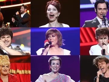 Ranking de las actuaciones de la final de 'Tu cara me suena' Ranking de las actuaciones de la final de 'Tu cara me suena'