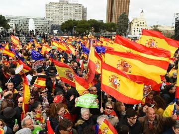Manifestación contra Pedro Sánchez