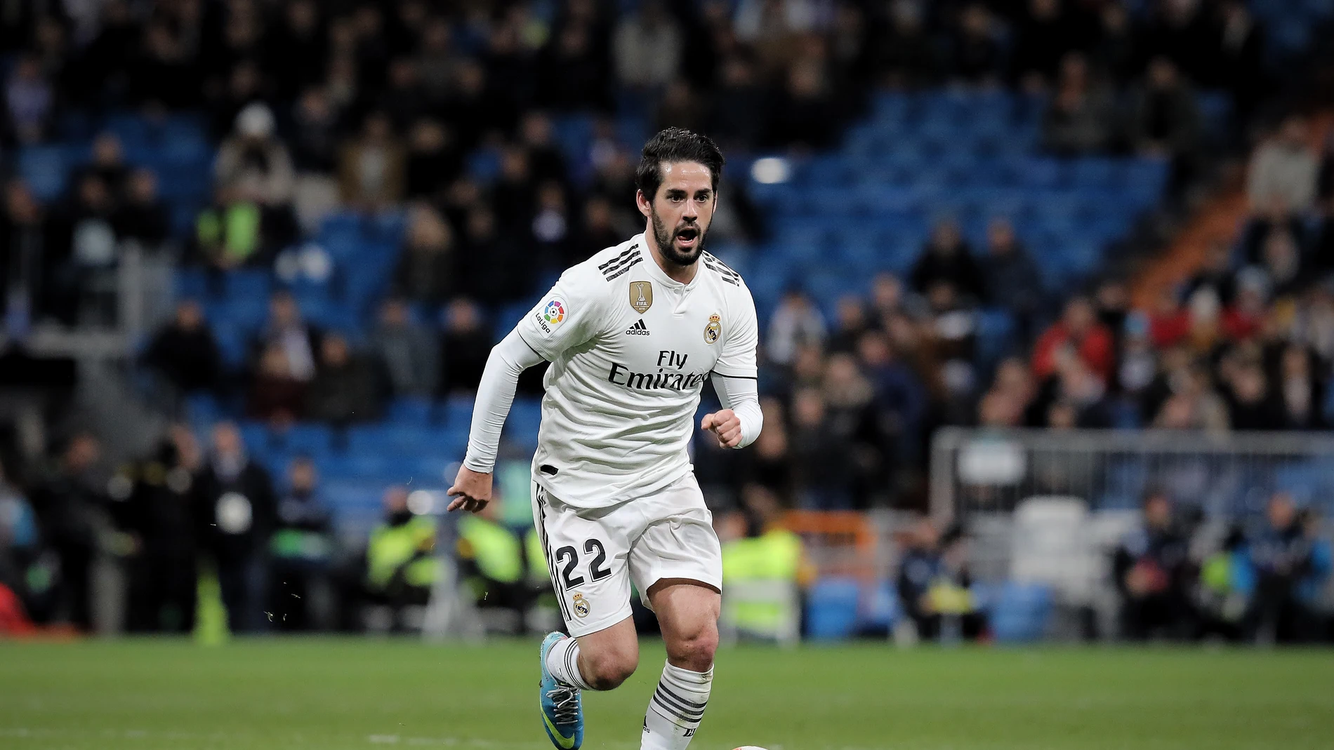 Isco Alarcón, durante un partido con el Real Madrid Isco Alarcón, durante un partido con el Real Madrid