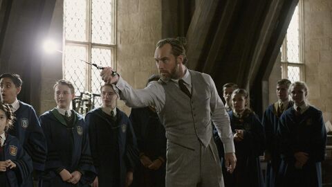 Jude Law como Albus Dumbledore en 'Animales Fantásticos'