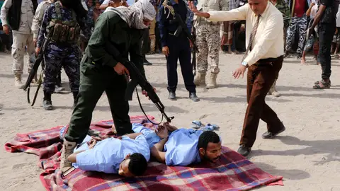 pedófilos fusilados en Yemen pedófilos fusilados en Yemen