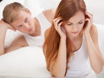 Mujer molesta Mujer molesta