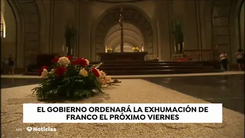 Así se prepara la exhumación de Franco Así se prepara la exhumación de Franco