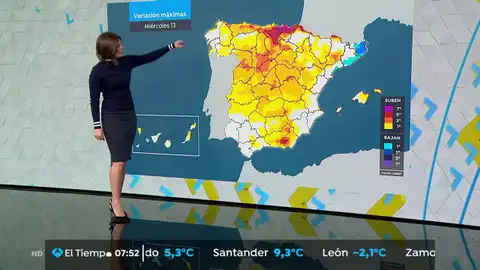 Arranca la semana con estabilidad y precipitaciones débiles en el norte peninsular LA PREVISIÓN DEL TIEMPO