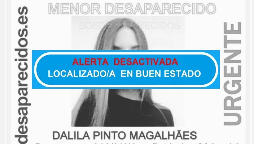 Encuentran a la menor de 13 años desaparecida desde el 26 de enero