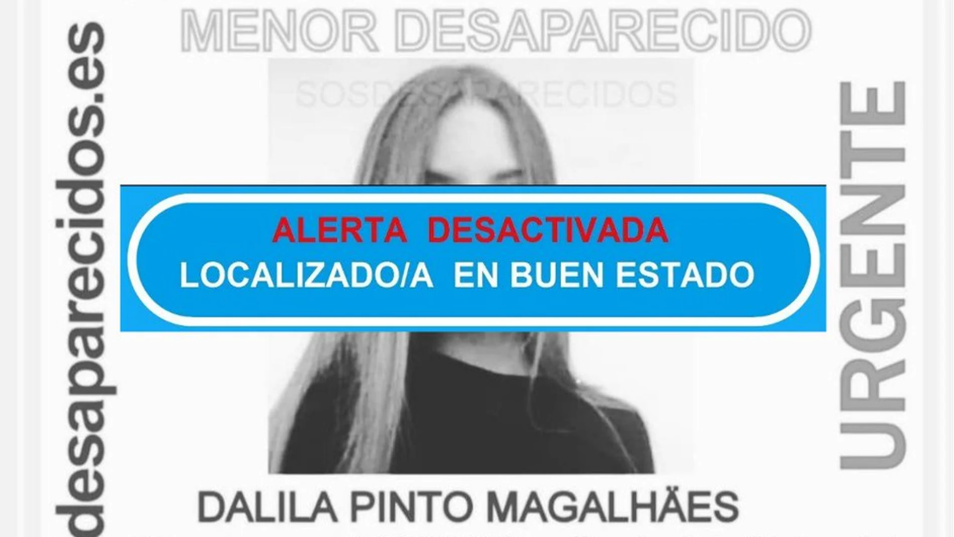 Encuentran a la menor de 13 años desaparecida desde el 26 de enero Encuentran a la menor de 13 años desaparecida desde el 26 de enero