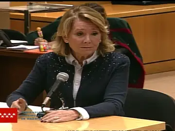 Esperanza Aguirre niega que ordenara espiar a cargos del Partido Popular Esperanza Aguirre niega que ordenara espiar a cargos del Partido Popular