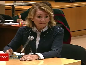 Esperanza Aguirre niega que ordenara espiar a cargos del Partido Popular Esperanza Aguirre niega que ordenara espiar a cargos del Partido Popular