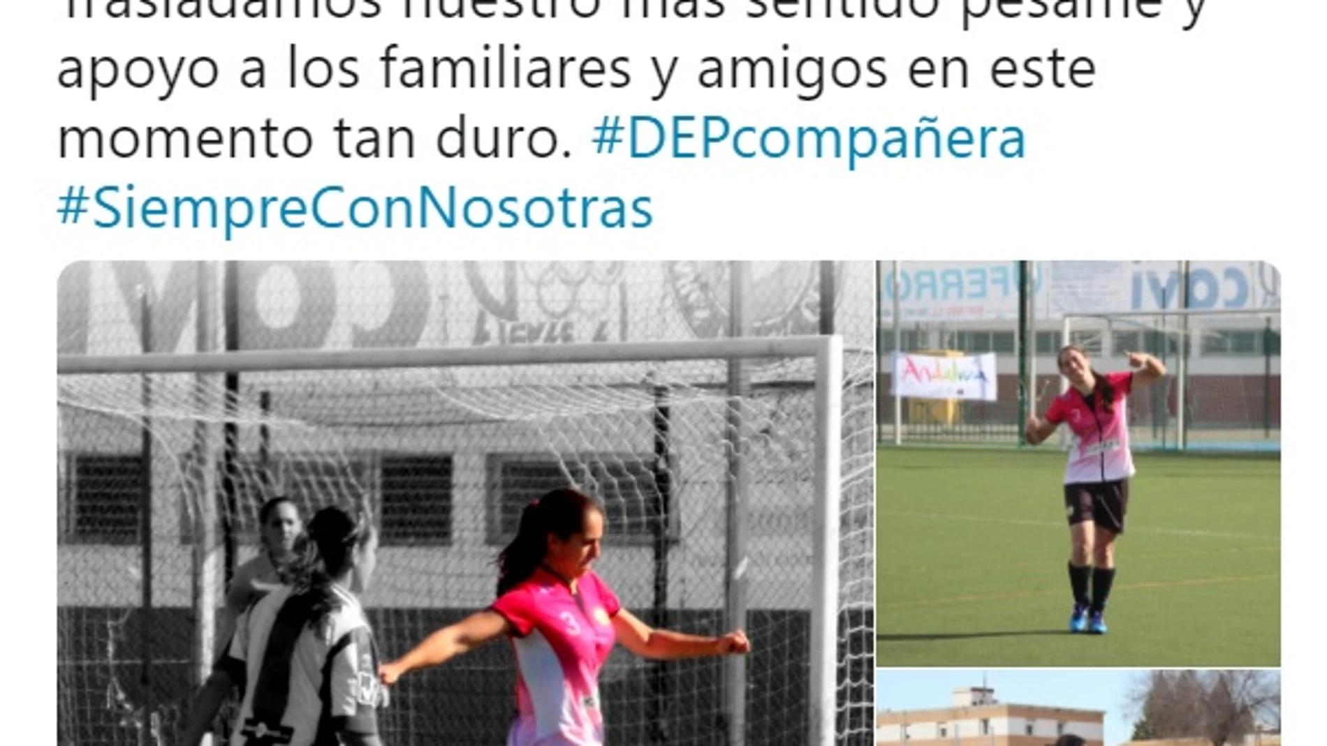 La Rambla Femenino muestra su pésame por la muerte de Raquel Delgado La Rambla Femenino muestra su pésame por la muerte de Raquel Delgado