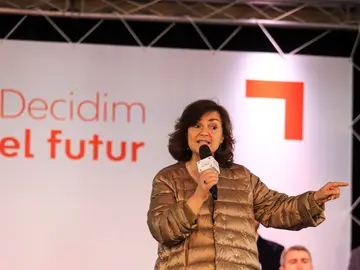 La vicepresidenta del Gobierno, Carmen Calvo La vicepresidenta del Gobierno, Carmen Calvo