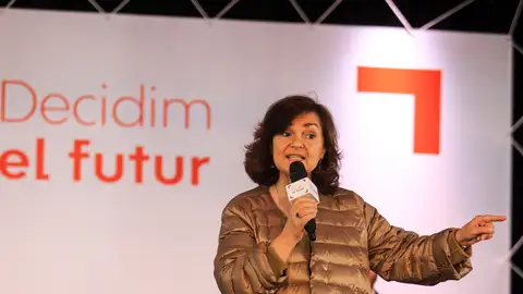 La vicepresidenta del Gobierno, Carmen Calvo La vicepresidenta del Gobierno, Carmen Calvo