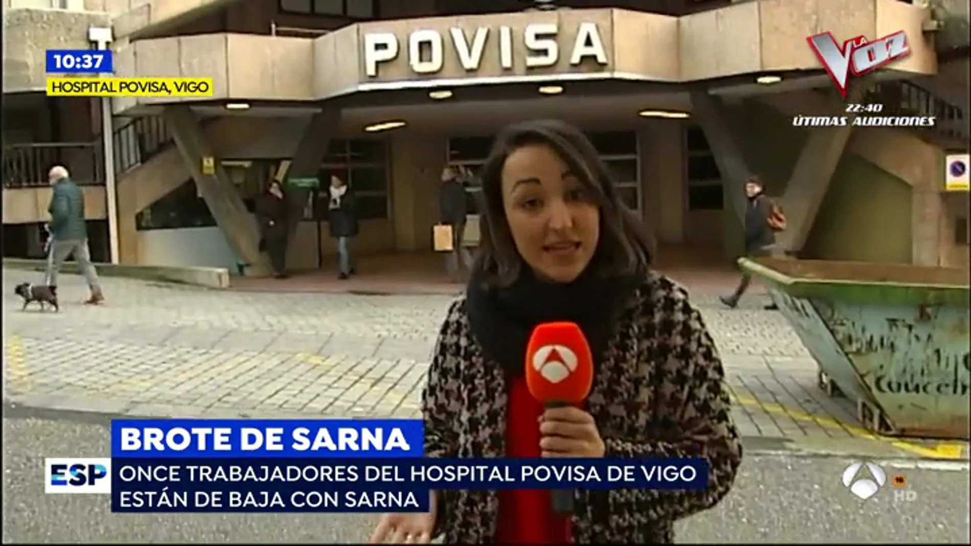 Alerta por un brote de sarna en un hospital de Vigo tras el contagio de un paciente que falleció