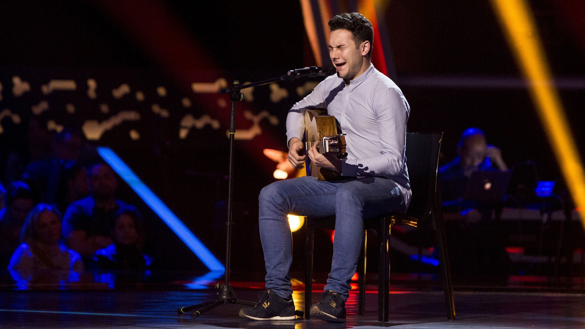 Vídeo: Kiko Peña canta ‘Lágrimas negras’ en las ‘Audiciones a ciegas’