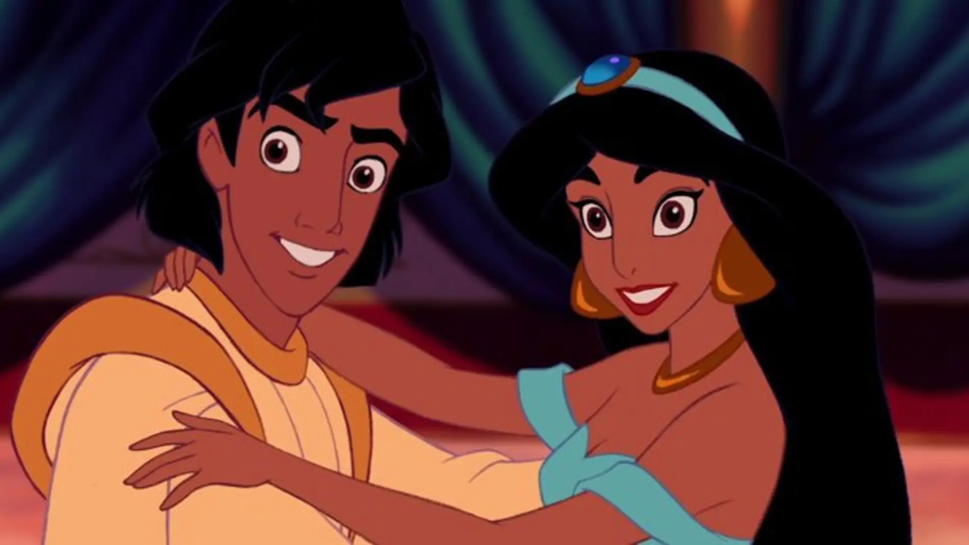Aladdin': Se desvela el espectacular resultado vestido rojo de Jasmine el remake en acción de Disney