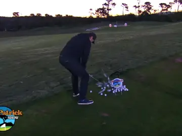 Nick Faldo y su imitación de Sergio García Nick Faldo y su imitación de Sergio García