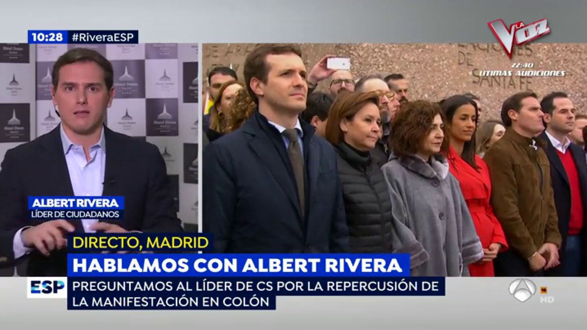 Albert Rivera, l&iacute;der de Ciudadanos.