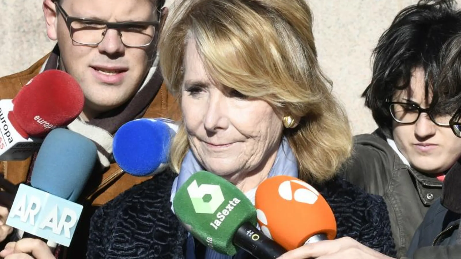 La expresidenta de la Comunidad de Madrid, Esperanza Aguirre La expresidenta de la Comunidad de Madrid, Esperanza Aguirre