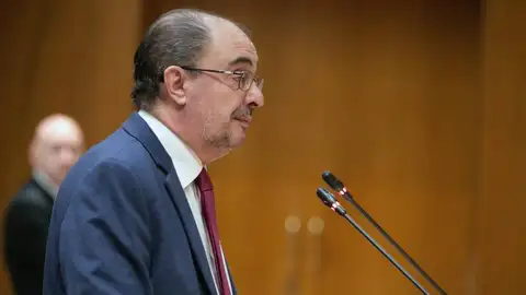 El presidente de Aragón, Javier Lambán El presidente de Aragón, Javier Lambán