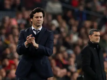 Solari y Valverde en El Clásico de Copa del Rey Solari y Valverde en El Clásico de Copa del Rey