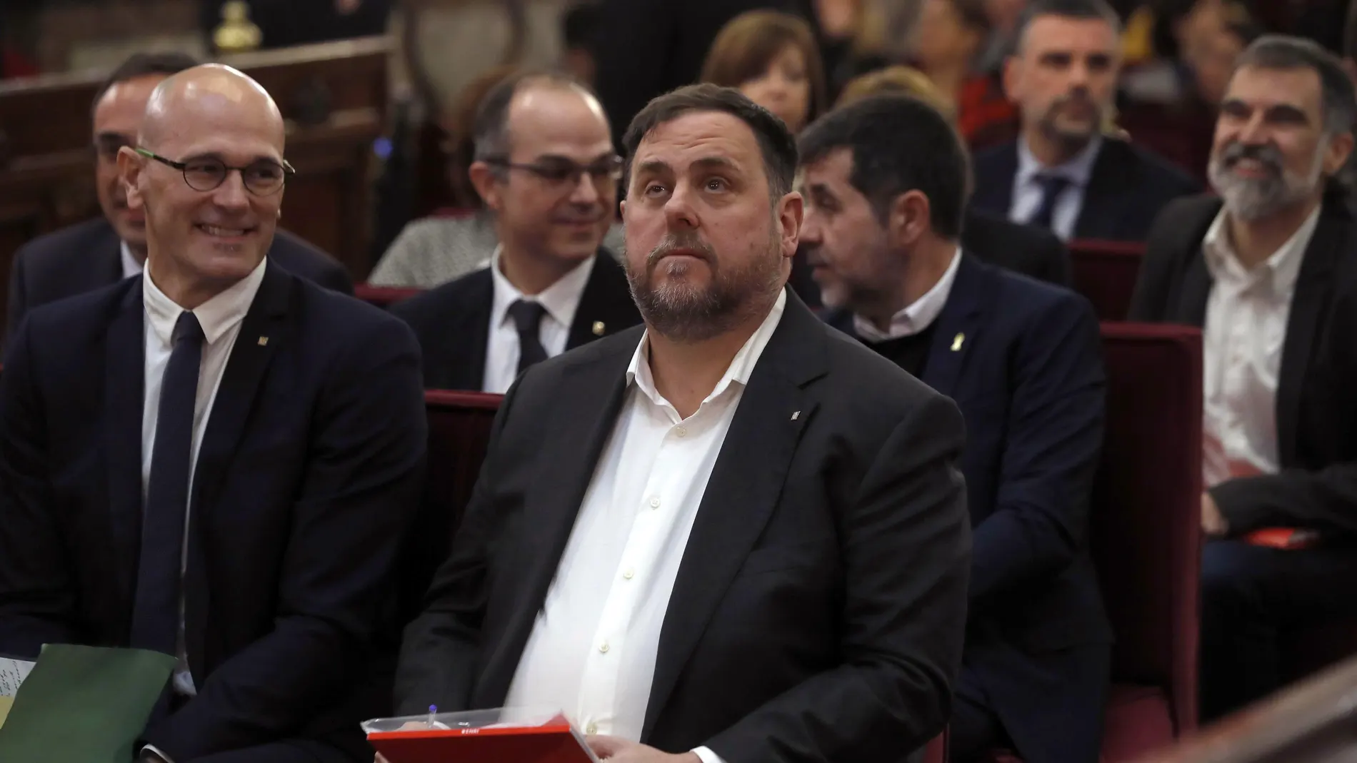 El exvicepresidente de la Generalitat, Orio Junqueras y el exconseller de Asuntos Exteriores de Cataluña, Raül Romeva El exvicepresidente de la Generalitat, Orio Junqueras y el exconseller de Asuntos Exteriores de Cataluña, Raül Romeva