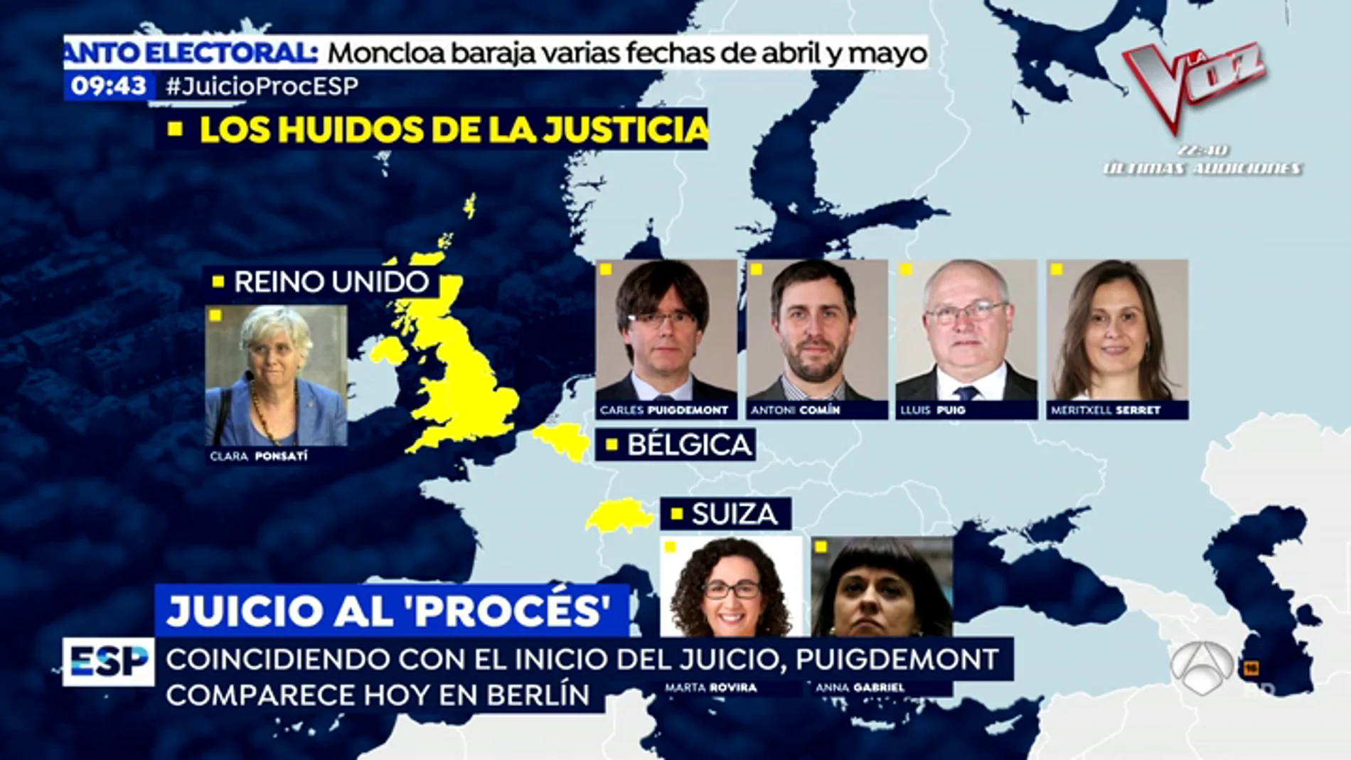 Los 7 líderes independentistas huidos de la Justicia que evitarán ser juzgados