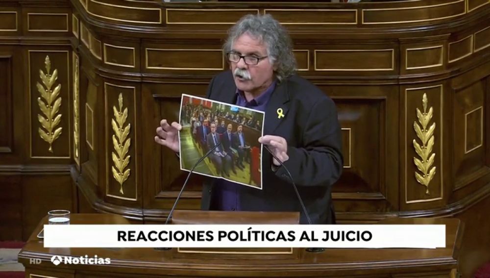 REEMPLAZO | Los independentistas tachan el juicio al 'procés' como un "vergonzoso capítulo" de la historia de España