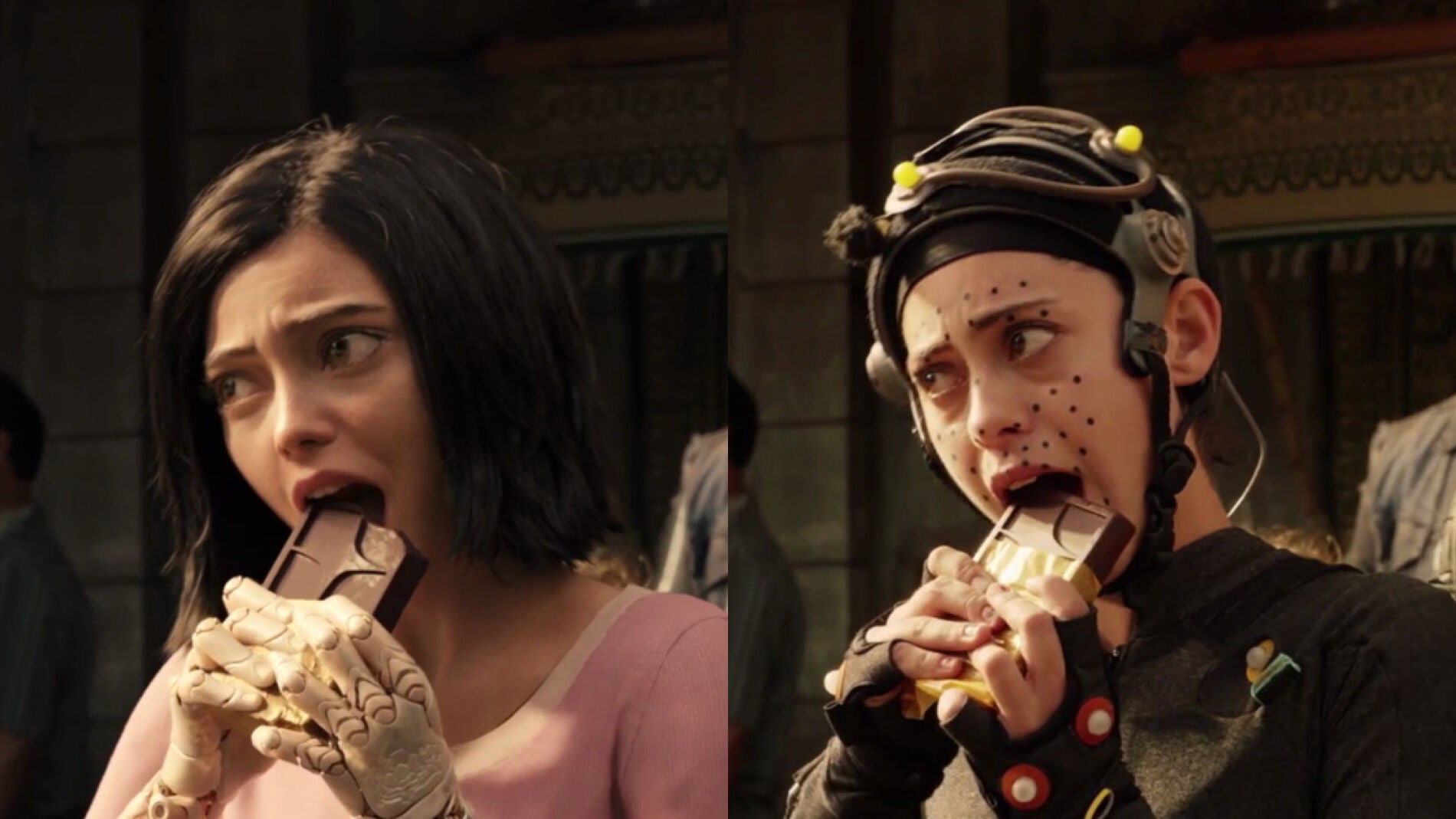 Rosa Salazar en 'Alita: Ángel de combate'