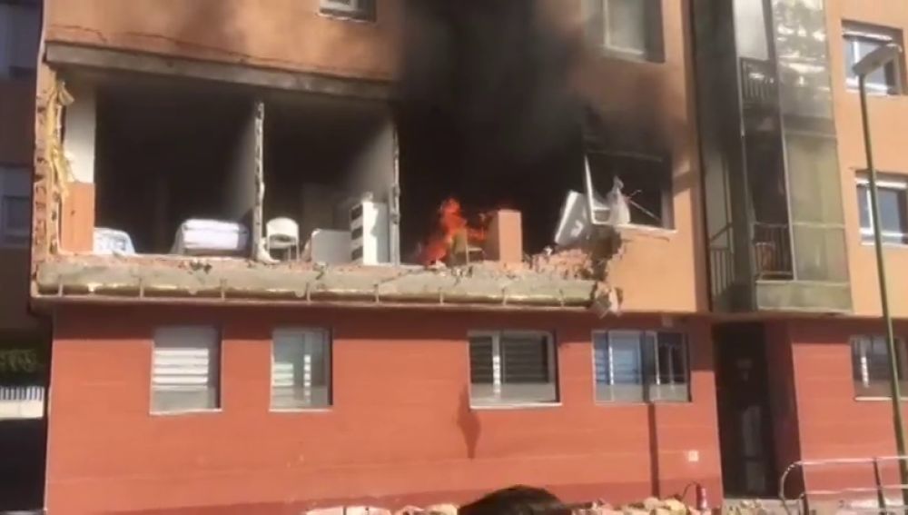 Muere una persona en una explosión de gas en una vivienda de Burgos