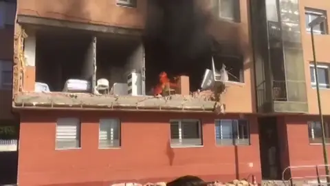 Muere una persona en una explosión de gas en una vivienda de Burgos Muere una persona en una explosión de gas en una vivienda de Burgos