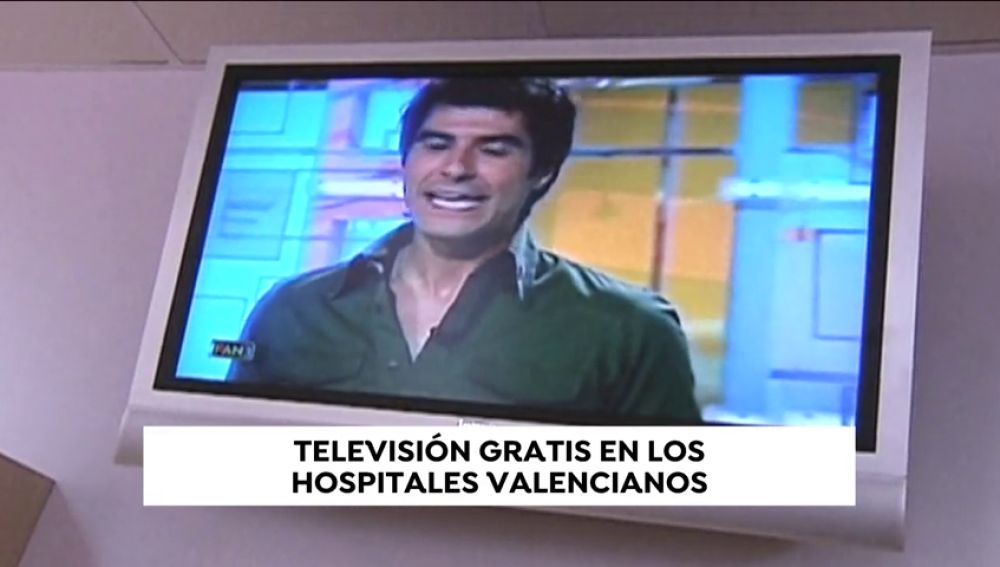 Los pacientes dejarán de pagar por ver la televisión en los hospitales públicos valencianos