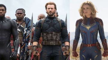 Los Vengadores y Capitana Marvel