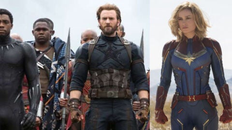 Los Vengadores y Capitana Marvel
