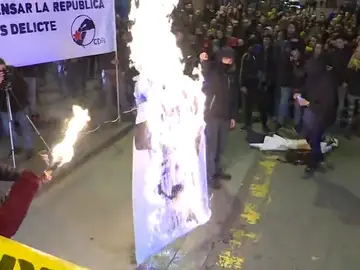 Las imágenes de las manifestaciones en Cataluña en contra del juicio al 'procés' Las imágenes de las manifestaciones en Cataluña en contra del juicio al 'procés'