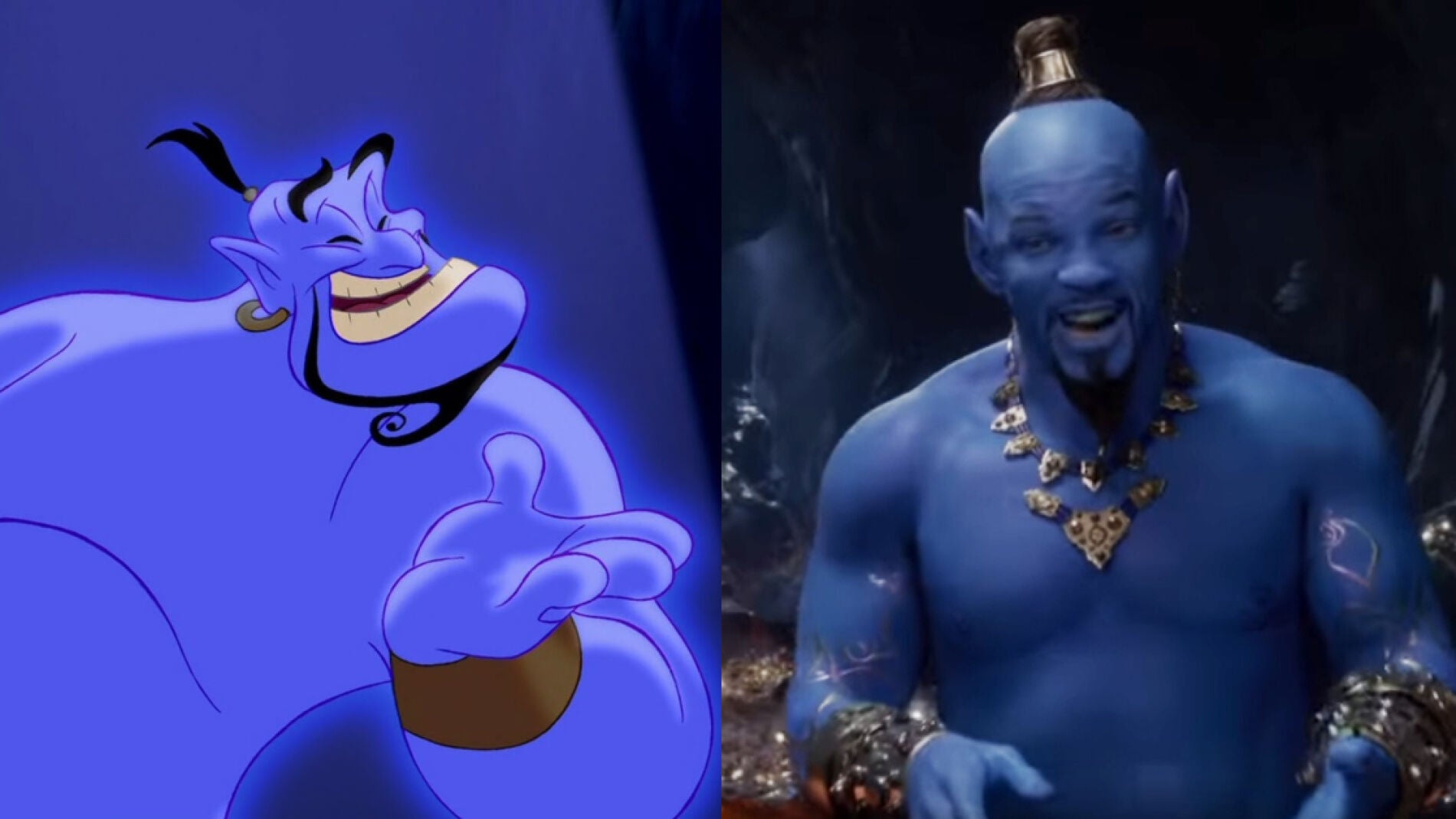 Comparan El Nuevo Tráiler De 'Aladdin' Con La Película Original, ¡y Son ...