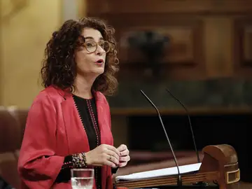 La ministra de Hacienda, María Jesús Montero La ministra de Hacienda, María Jesús Montero