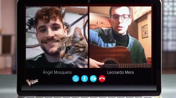 &Aacute;ngel Mosquera y Leonardo Mera: &ldquo;Ensayamos por videollamada&rdquo;