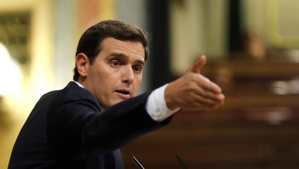 El líder de Ciudadanos, Albert Rivera