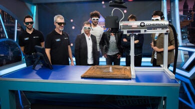 Así es la limpieza luminosa de 'El Hormiguero 3.0' con el invento sensacional de Marron
