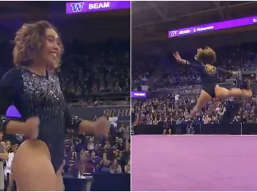 El nuevo ejercicio perfecto de Katelyn Ohashi El nuevo ejercicio perfecto de Katelyn Ohashi