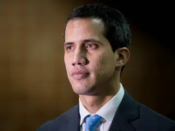 El jefe del Parlamento de Venezuela, Juan Guaidó El jefe del Parlamento de Venezuela, Juan Guaidó