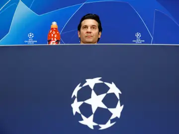 Solari, en rueda de prensa Solari, en rueda de prensa