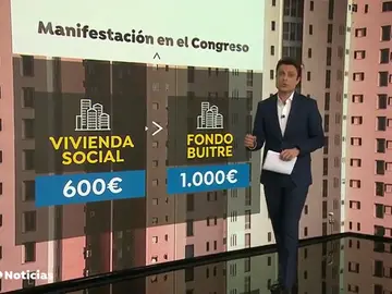 REEMPLAZO | Protesta contra los fondos buitre frente al Congreso de los Diputados REEMPLAZO | Protesta contra los fondos buitre frente al Congreso de los Diputados