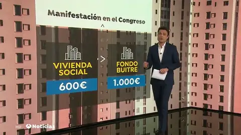 REEMPLAZO | Protesta contra los fondos buitre frente al Congreso de los Diputados REEMPLAZO | Protesta contra los fondos buitre frente al Congreso de los Diputados