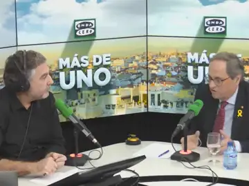 Quim Torra: "La democracia va primero, antes que la ley" Quim Torra: "La democracia va primero, antes que la ley"