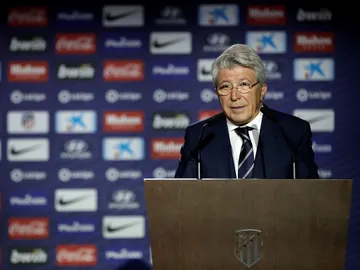 Enrique Cerezo, presidente del Atlético de Madrid Enrique Cerezo, presidente del Atlético de Madrid