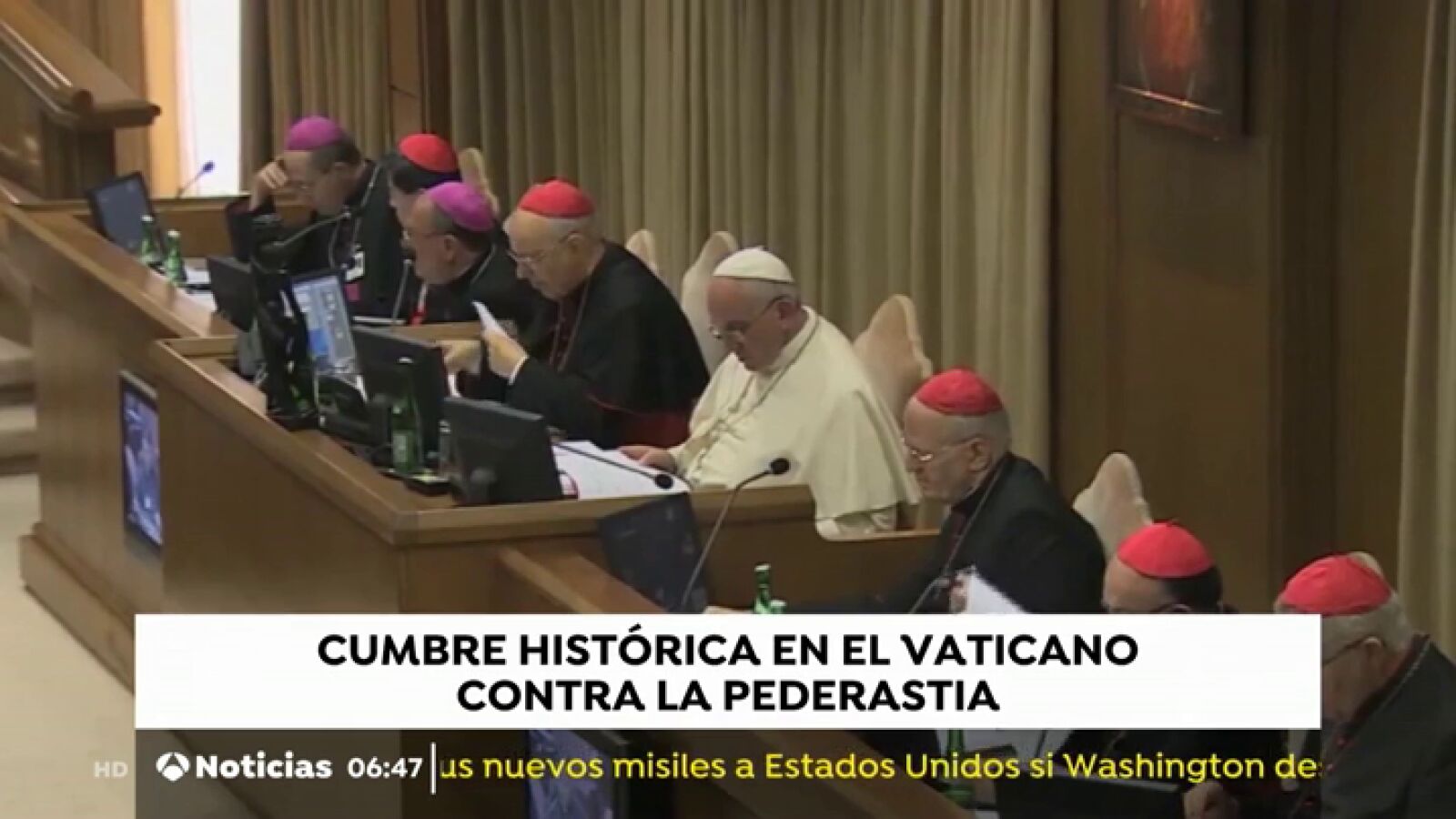Arranca la Cumbre sobre pederastia en la Iglesia, un encuentro histórico abanderado por el Papa Francisco