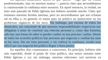 'Manual de Resistencia', de Pedro Sánchez