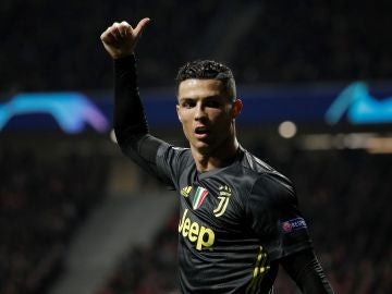 Cristiano Ronaldo, durante el partido contra la Juventus